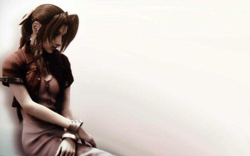 A woman in a brown dress