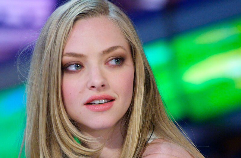 A woman with blonde hair