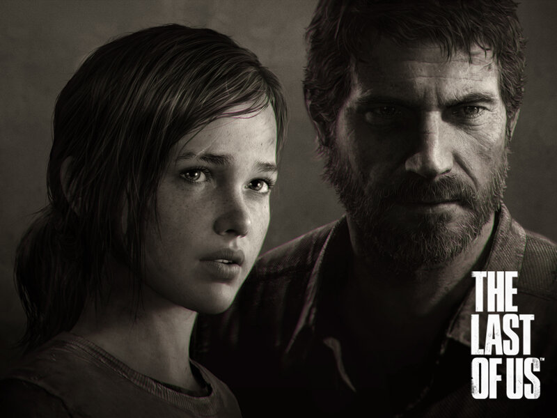 A Young Girl and a Man