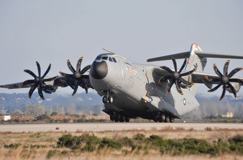 A400M military transport aircraft