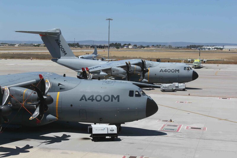 A400M military transport aircraft
