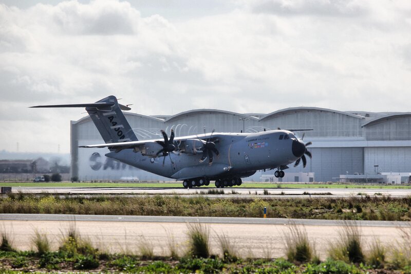 A400M military transport aircraft