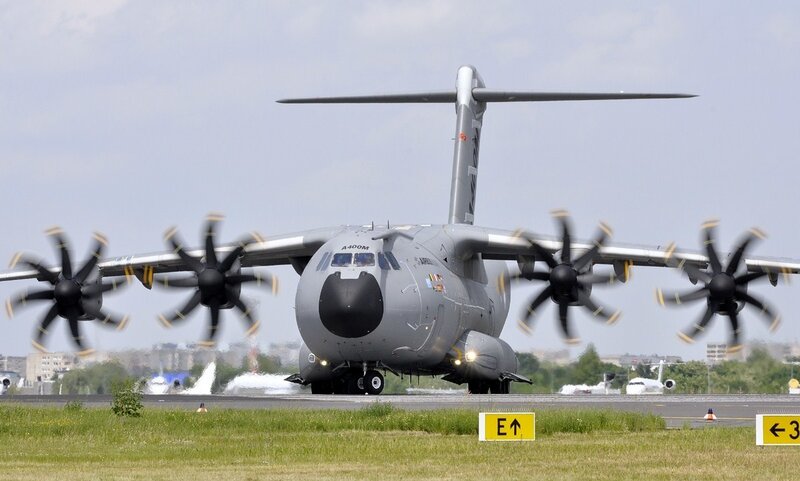 A400M military transport aircraft