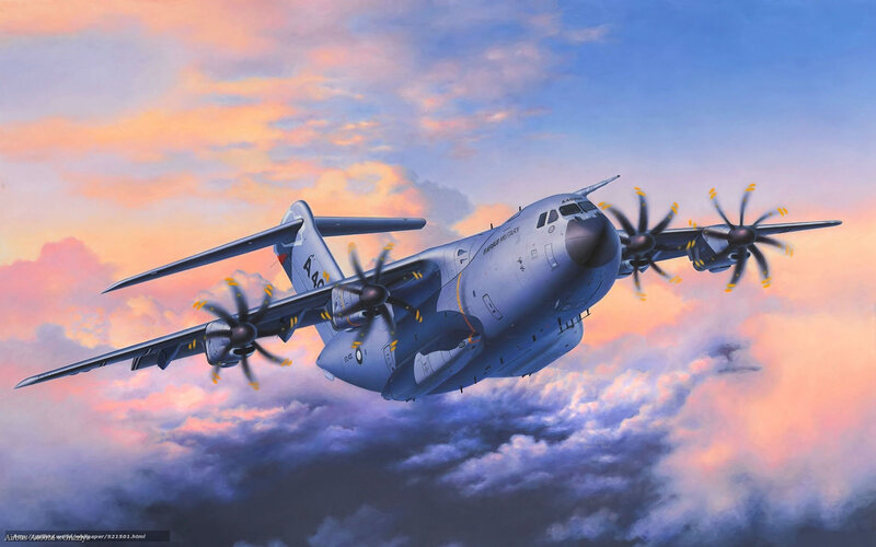A400M military transport aircraft