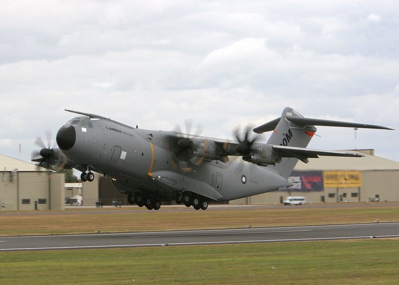 A400M military transport aircraft