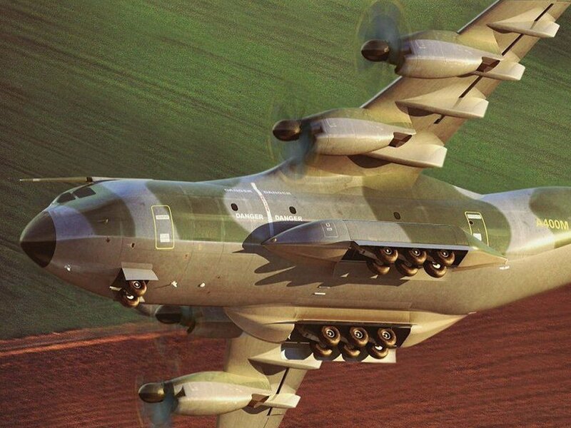 A400M military transport aircraft