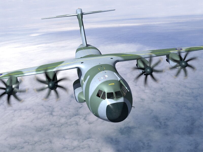 A400M military transport aircraft