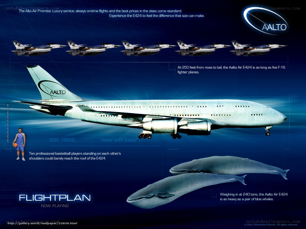 Aalto Air E424 flight plan