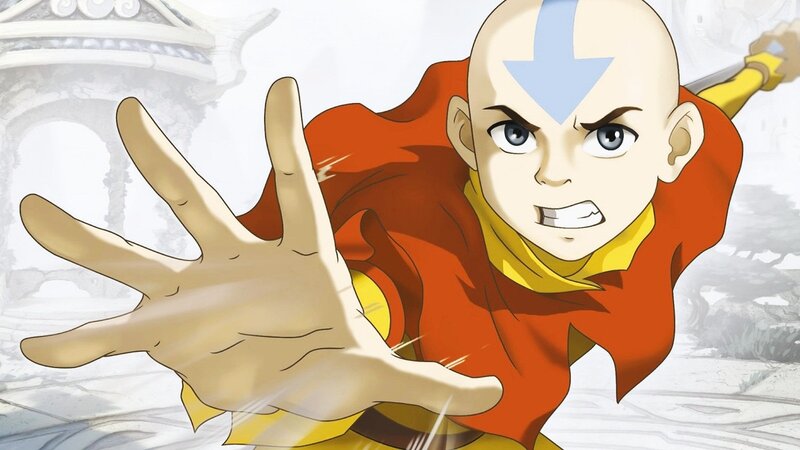Aang in action
