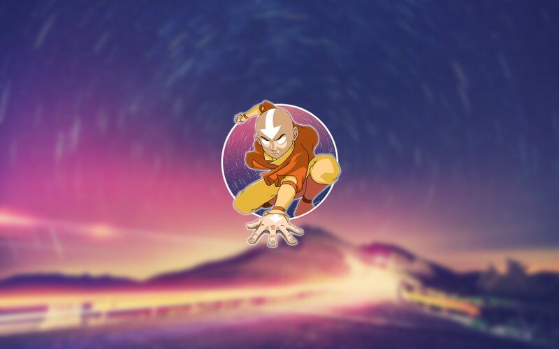 Aang in Motion