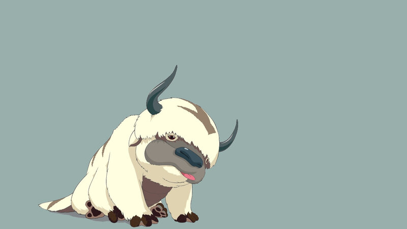 Aang's sky bison companion