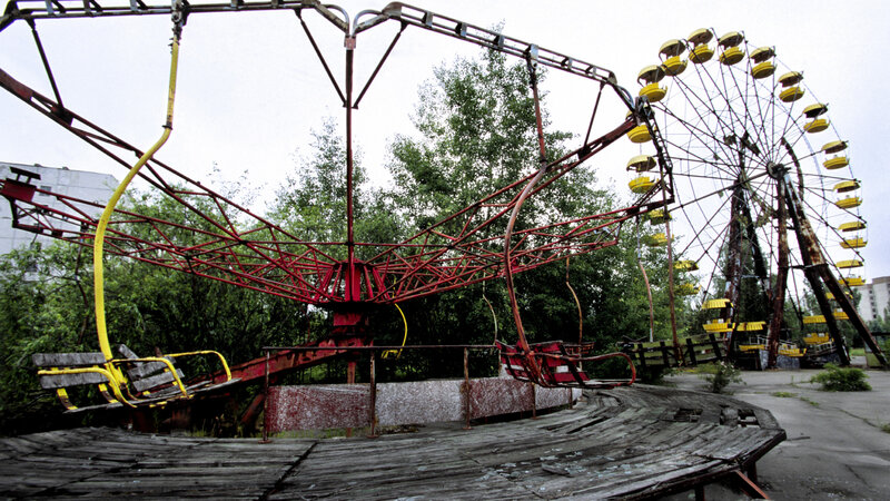 Abandoned amusement park