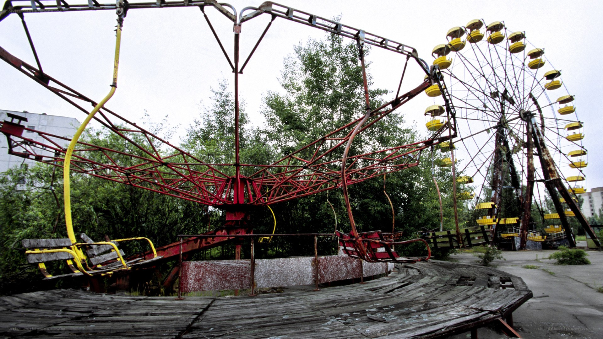 Abandoned amusement park