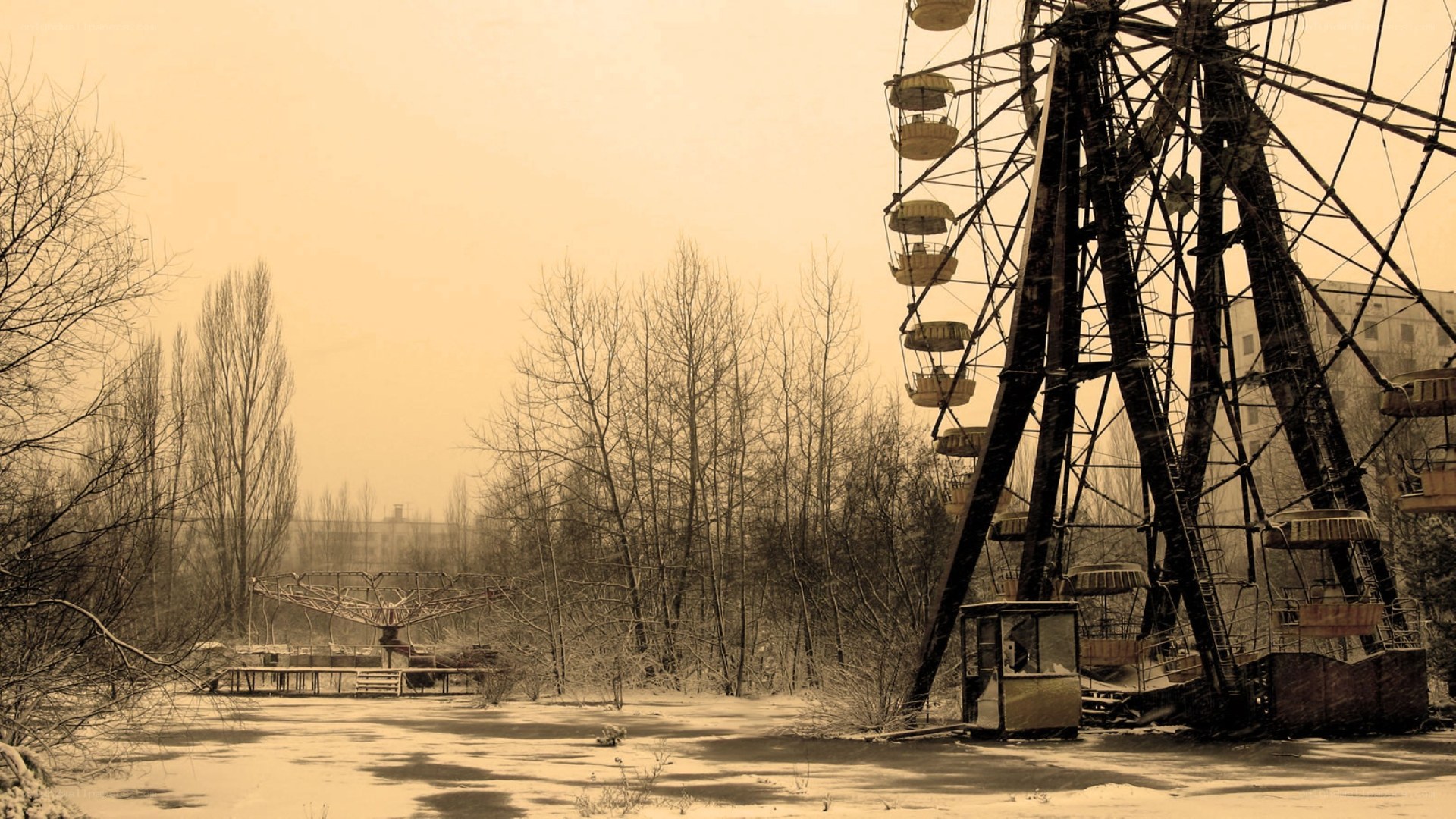 Abandoned amusement park