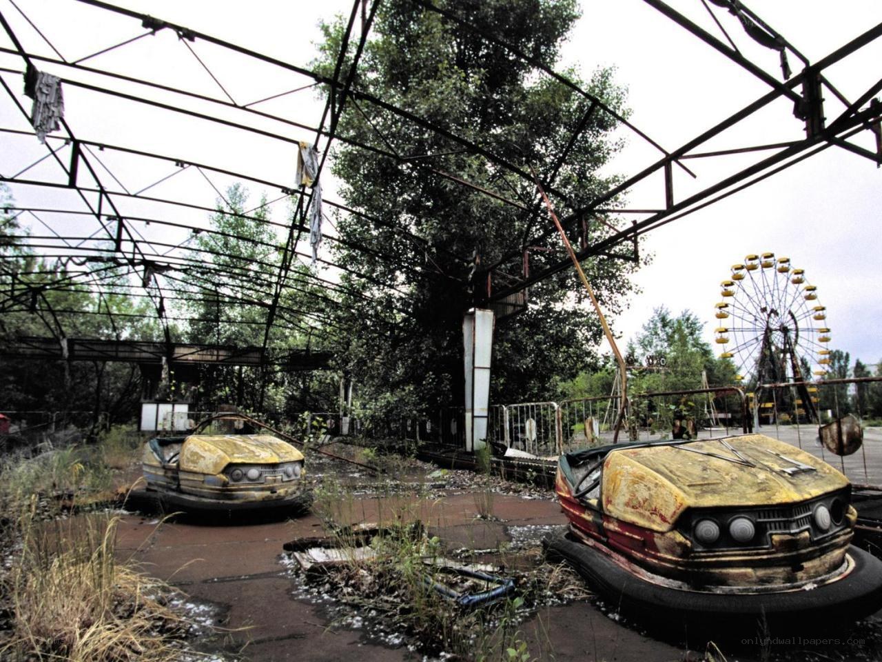 Abandoned amusement park