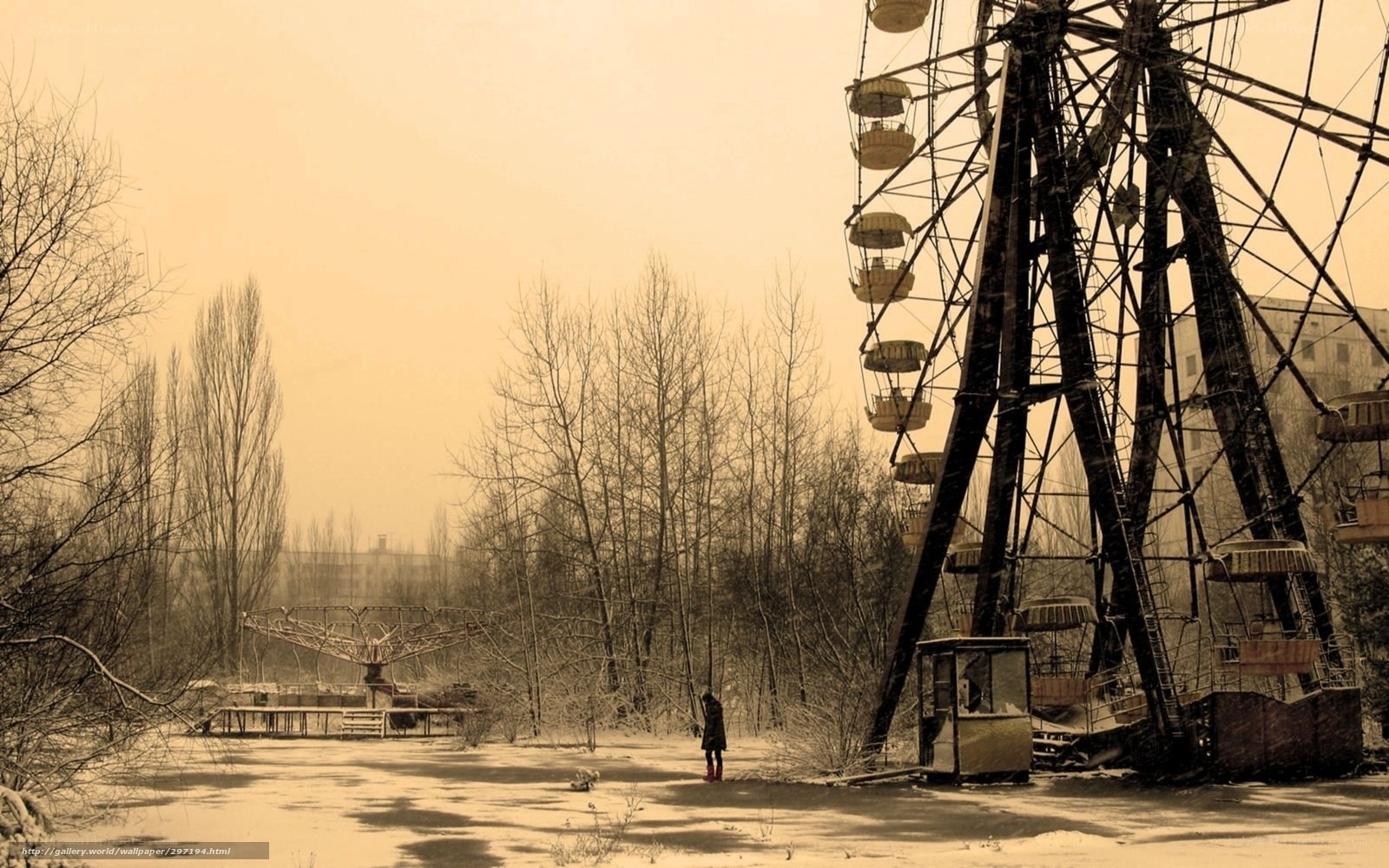Abandoned amusement park