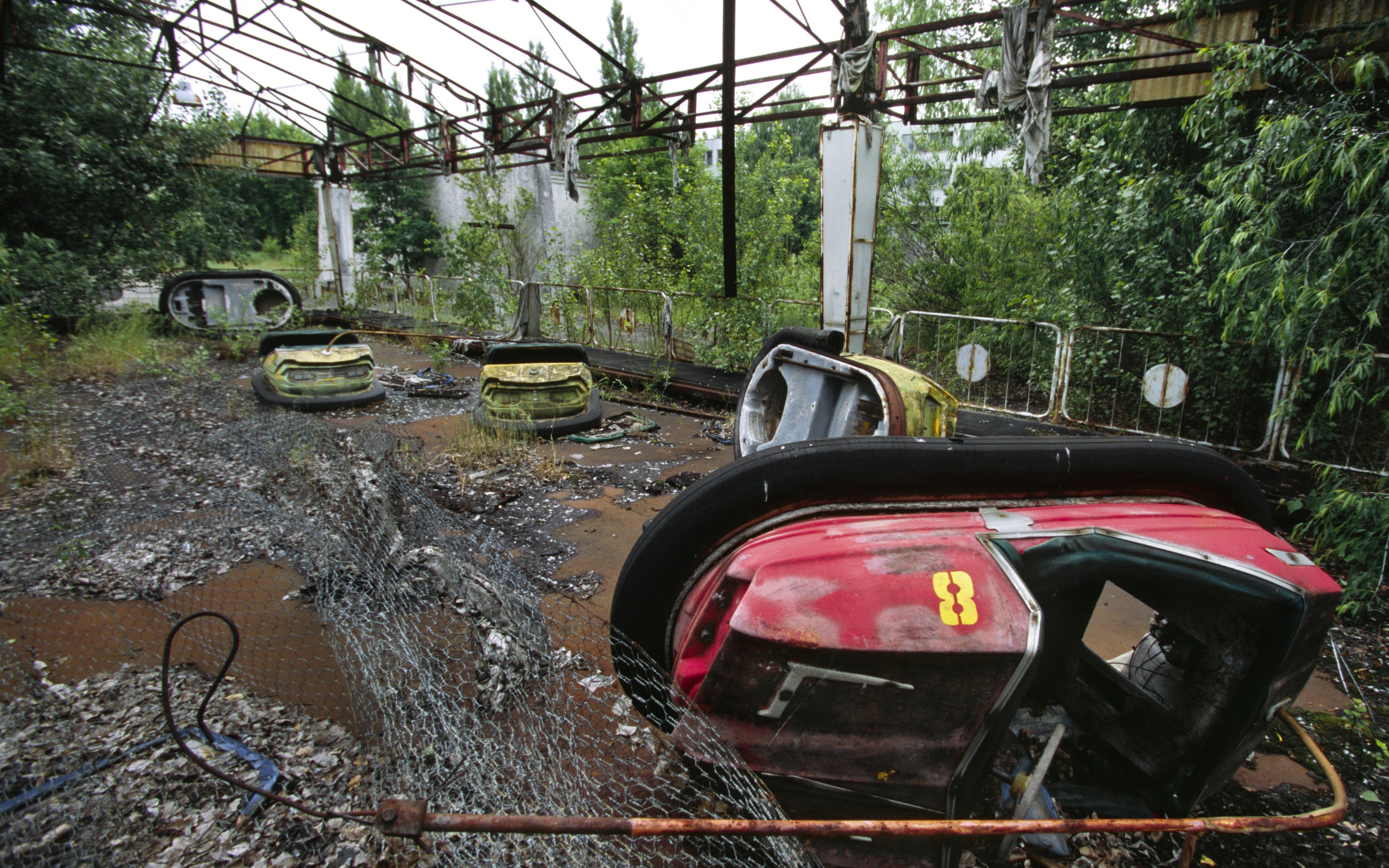 Abandoned amusement park