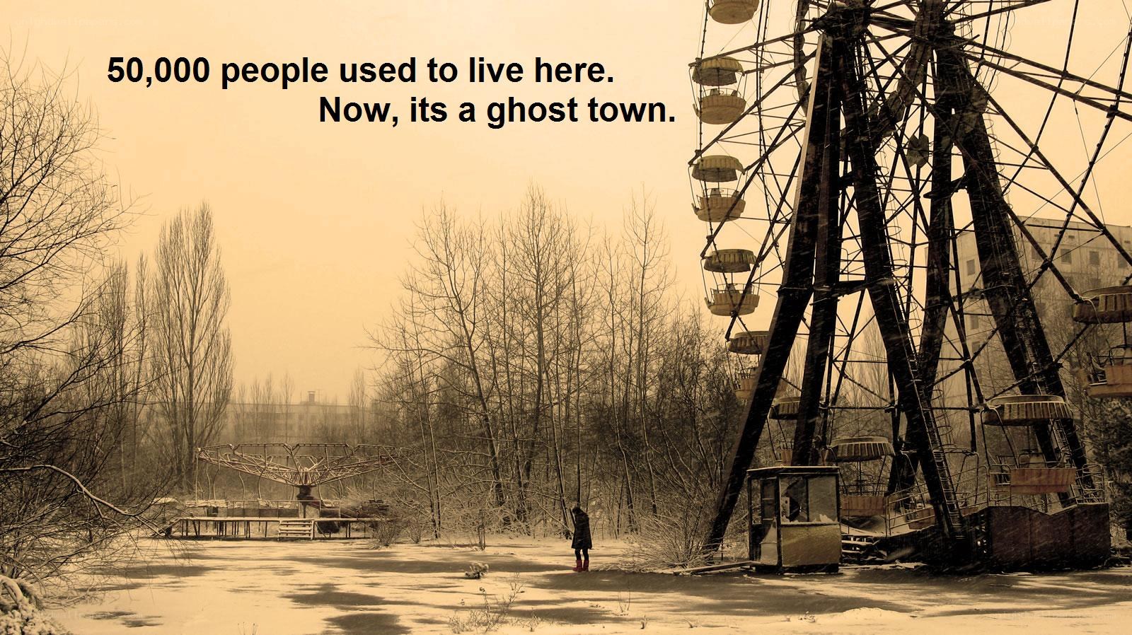 abandoned amusement park