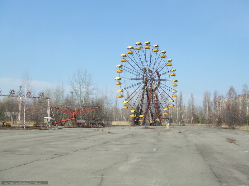 Abandoned amusement park