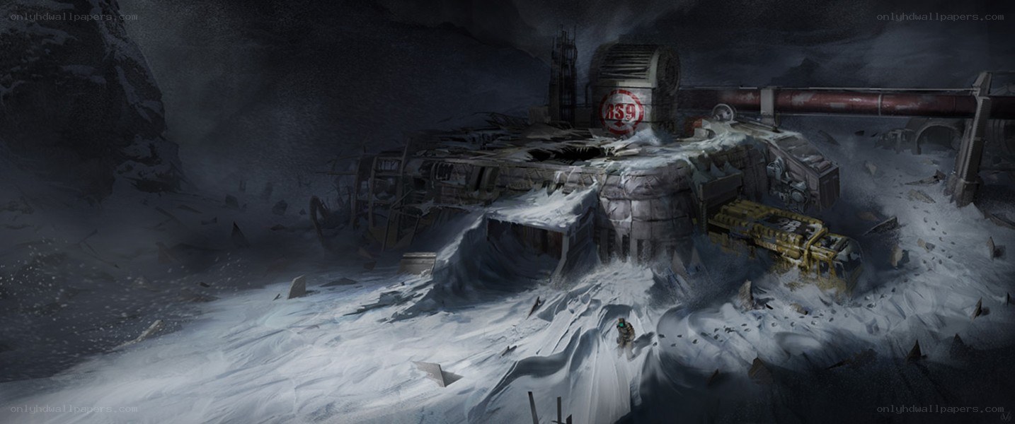 Abandoned Arctic Research Station