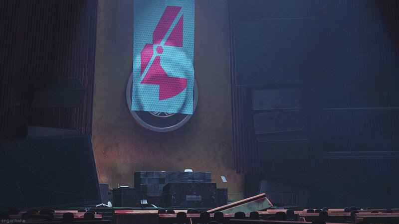 Abandoned Auditorium