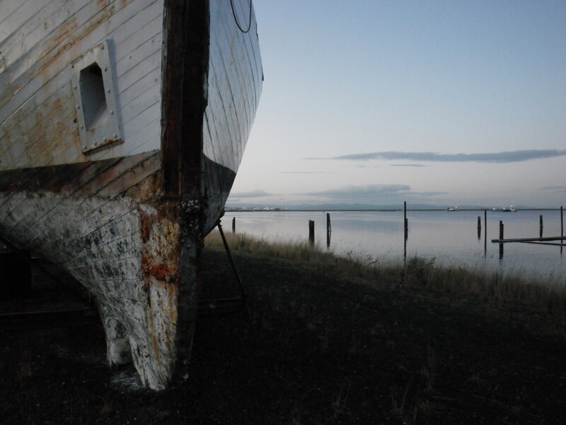 Abandoned Boat Hull