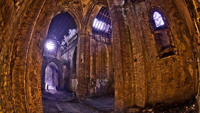 Abandoned Brick Church
