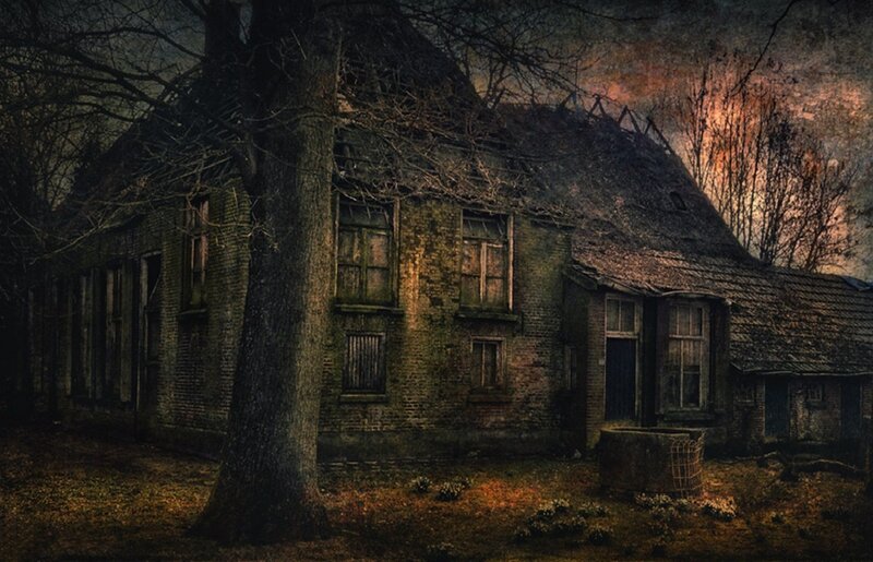 Abandoned Brick House — Brown