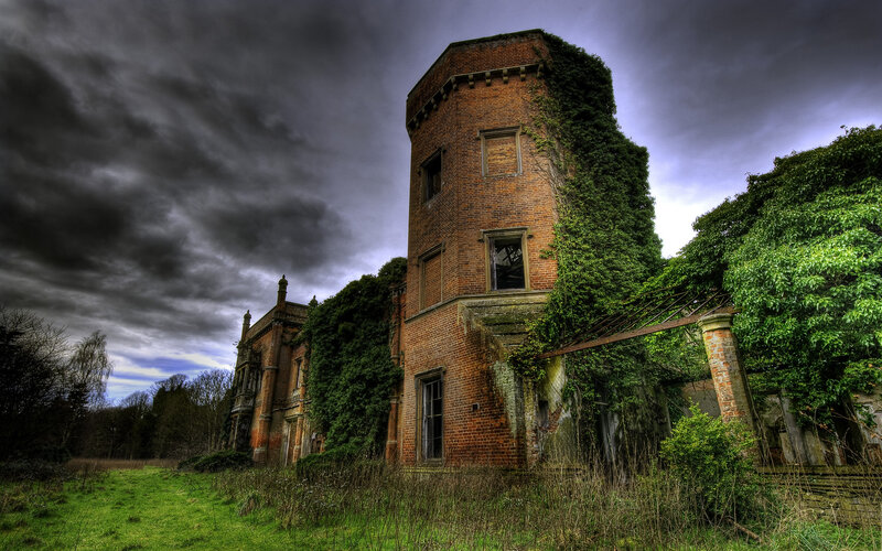 Abandoned Brick Tower