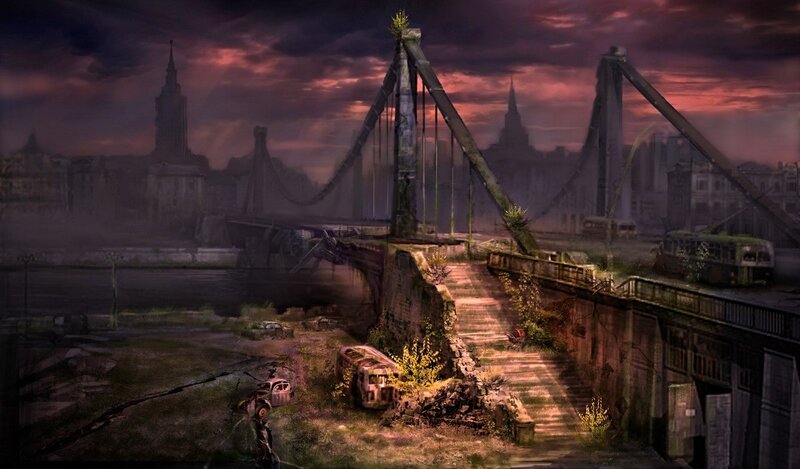 Abandoned Bridge City — Purple