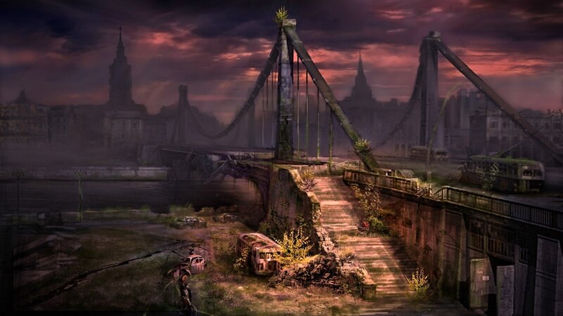 Abandoned Bridge Ruins