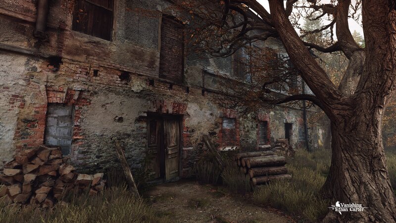 Abandoned Building — Brown, Dreary