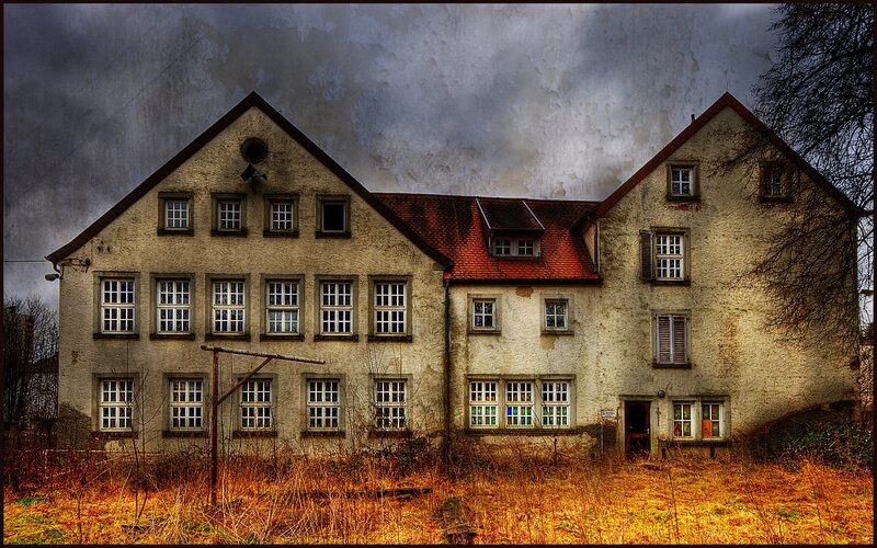 Abandoned Building — Gray