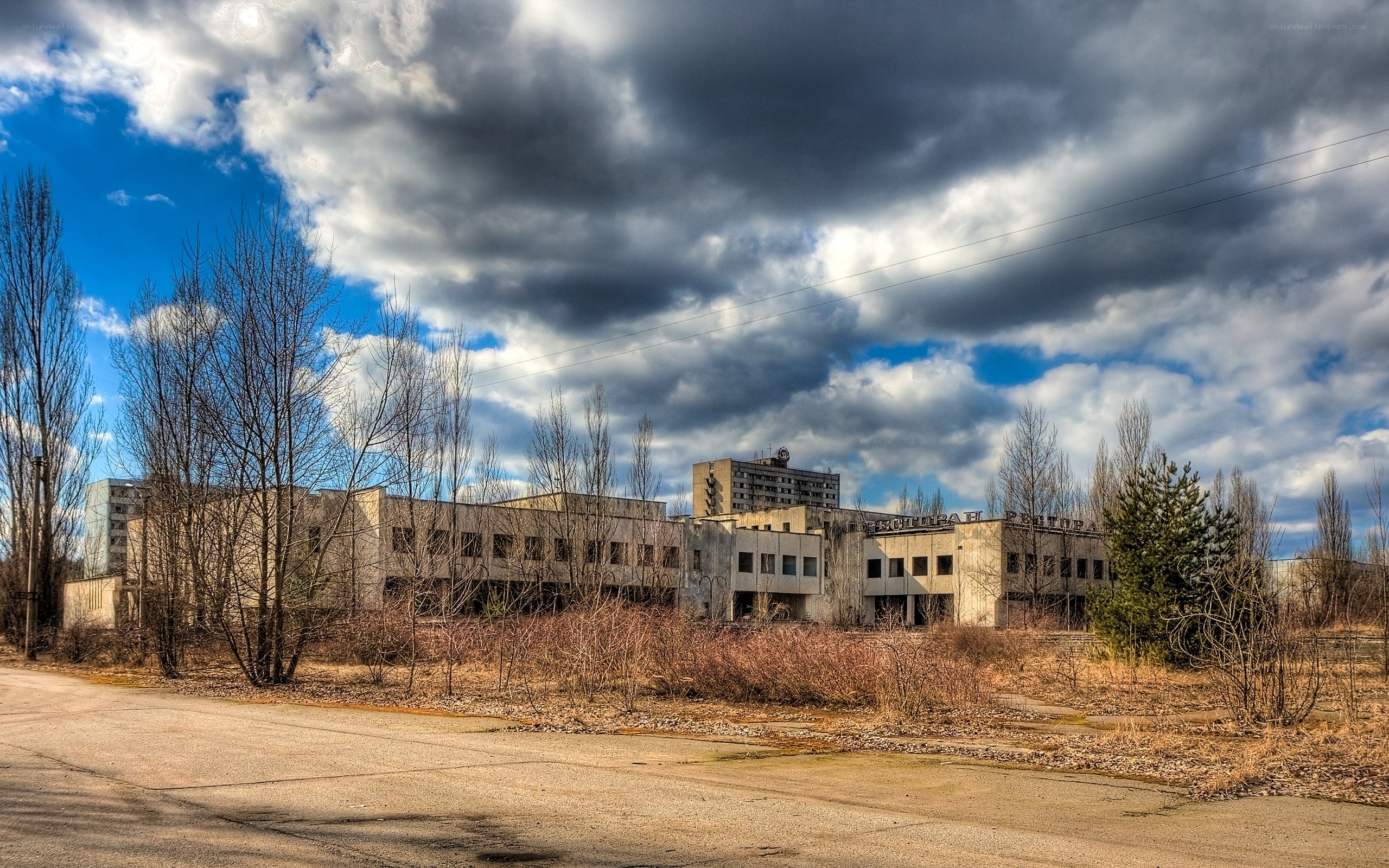 Abandoned building in Chernobyl