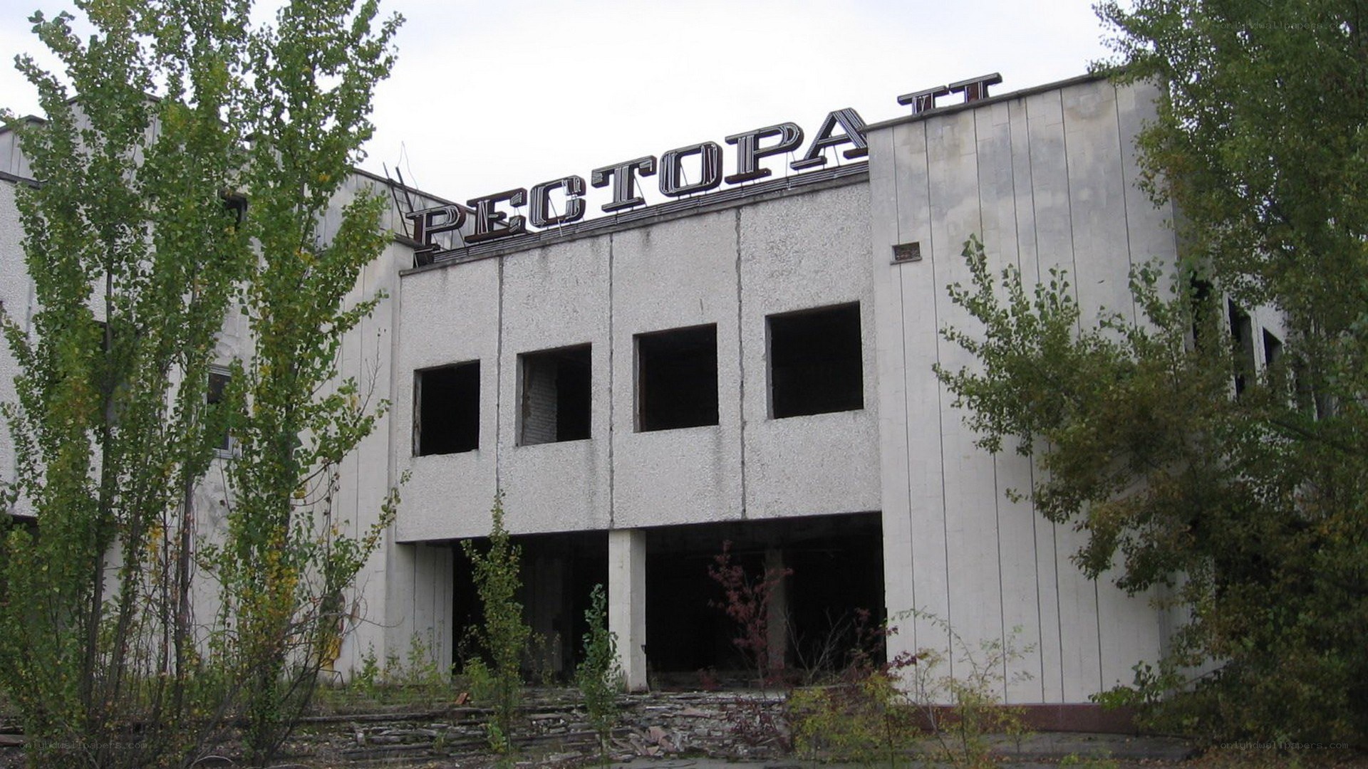 Abandoned building in Chernobyl