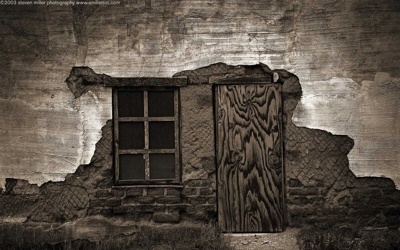 Abandoned Building Wall — Brown