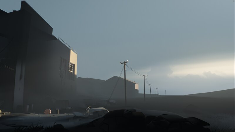 Abandoned Buildings and Cars