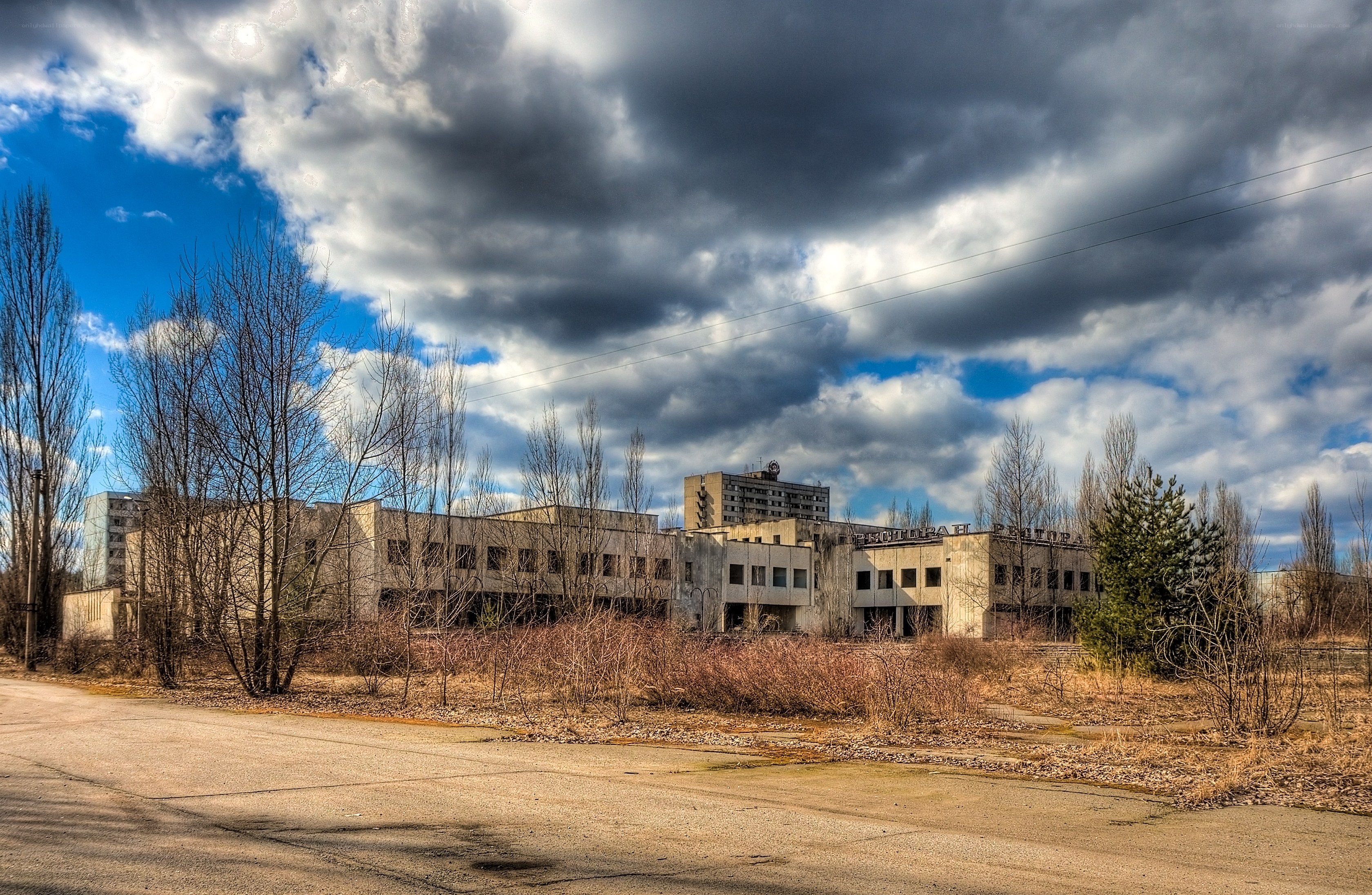Abandoned buildings in Chernobyl