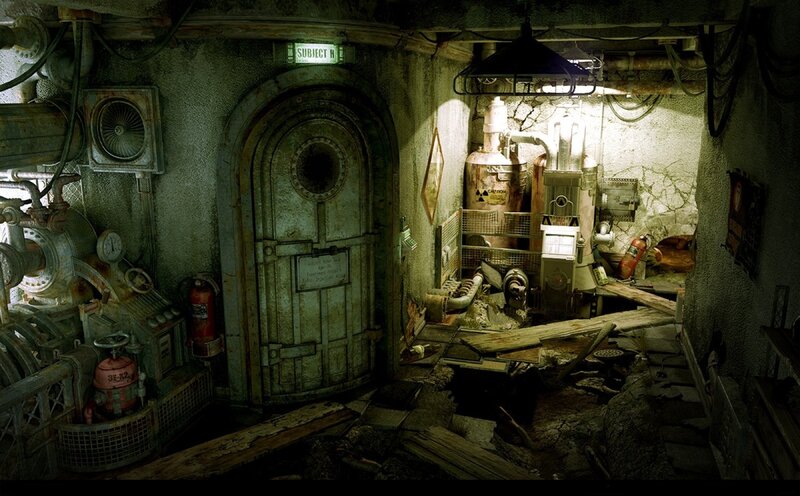 Abandoned Bunker Room