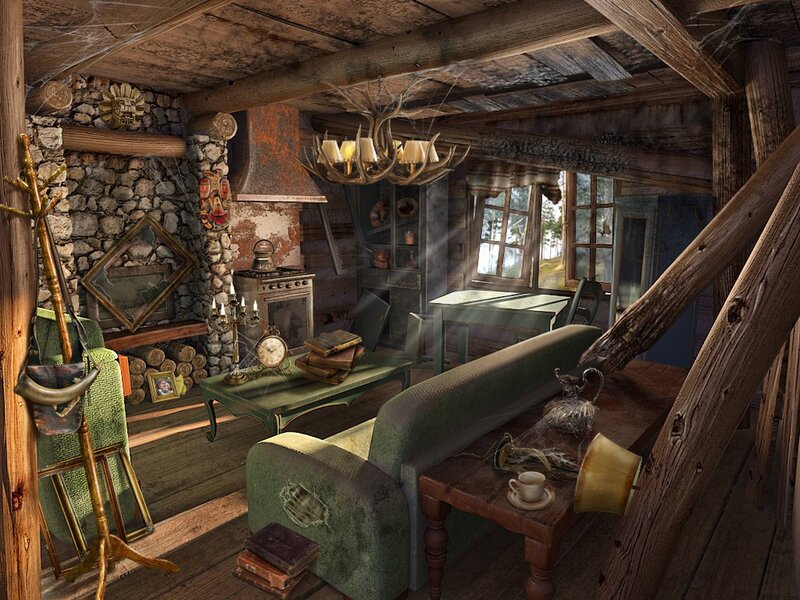 Abandoned Cabin Interior