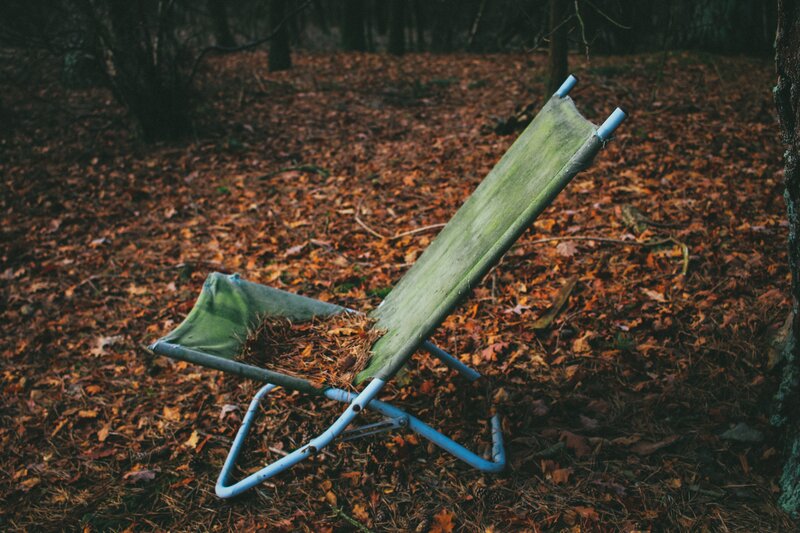 Abandoned Camping Chair