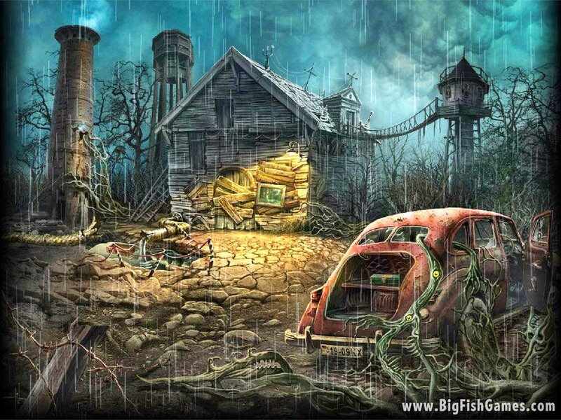Abandoned Car in Rain