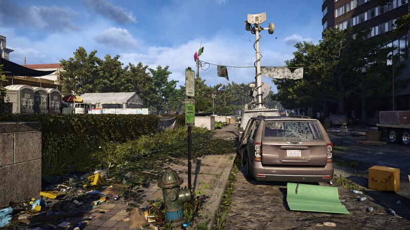Abandoned Car on Street