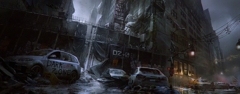 Abandoned Cars in City — Gray