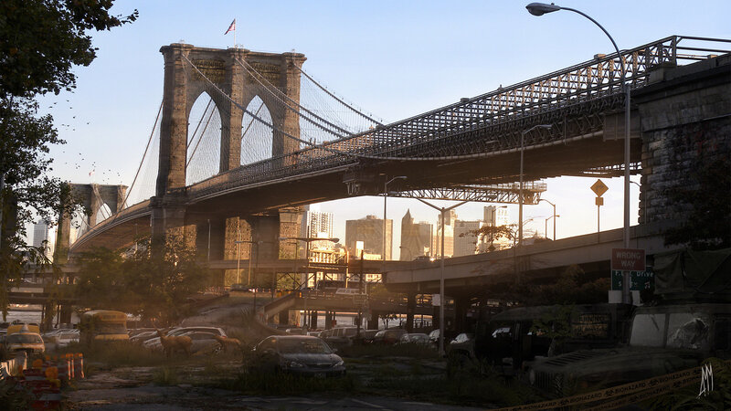 Abandoned Cars under Bridge