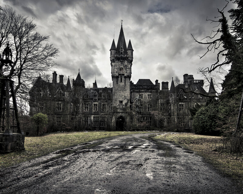 Abandoned Castle — Gray