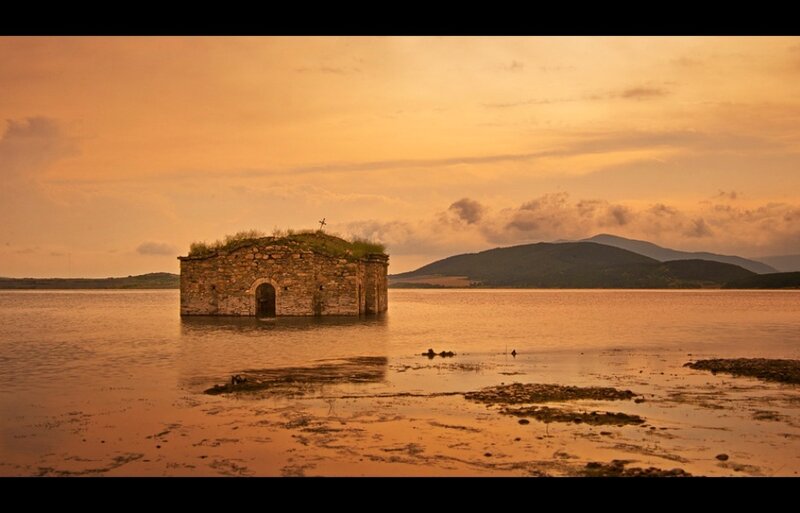 Abandoned Chapel in Lake
