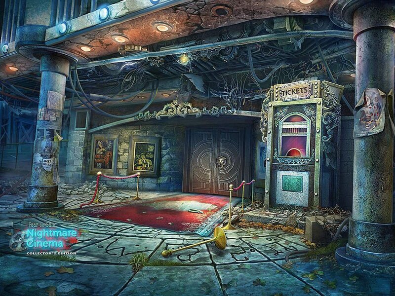 Abandoned Cinema Entrance