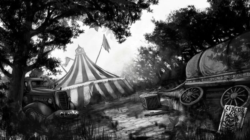 Abandoned Circus Tent