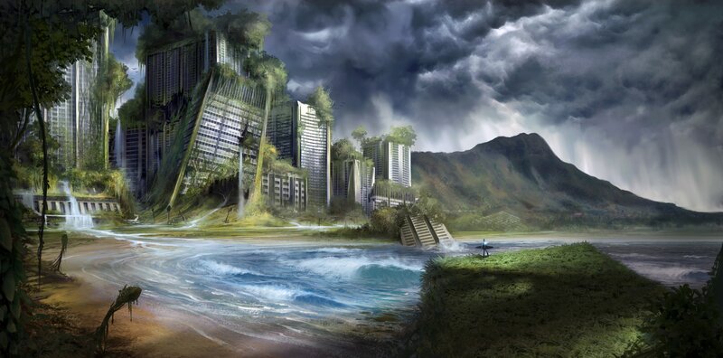 Abandoned City by Sea
